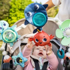 Tiny Love Treasure The Ocean Stroller Arch -Megababies USA TO1200700 Musical Nature Stroller Arch T