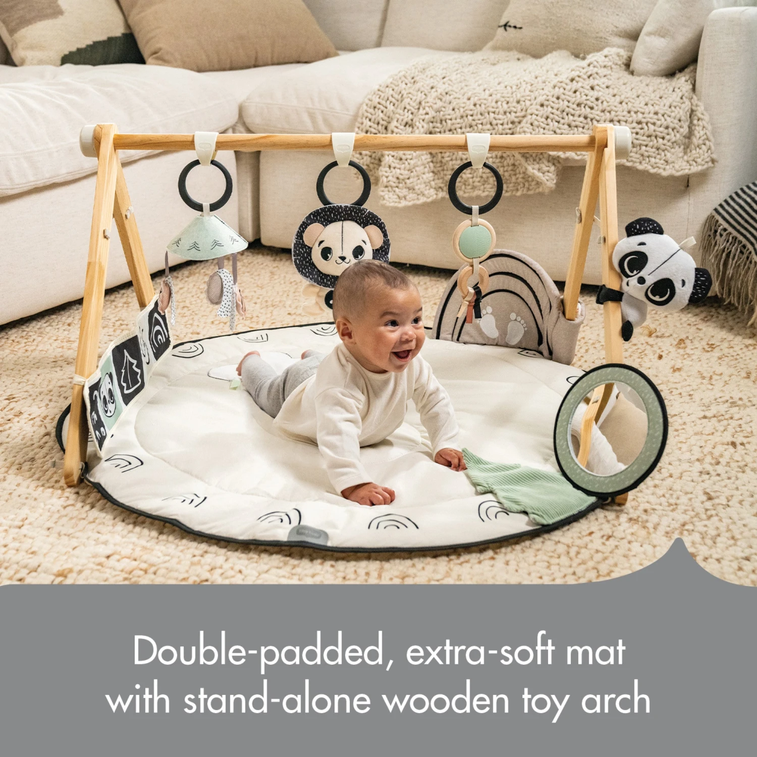 Tiny Love Black & White Gymini 2 Tiny Love Black & White Gymini - Image 2