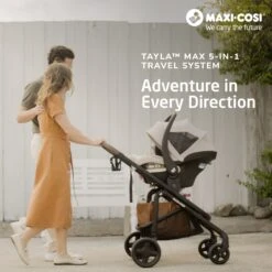Maxi-Cosi Tayla Max 5-in-1 Travel System 27 Maxi-Cosi Tayla Max 5-in-1 Travel System -Megababies USA TR449GNM Image 12