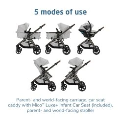 Maxi-Cosi Zelia Luxe+ 5-in-1 Modular Travel System -Megababies USA TR485HKP Image 03
