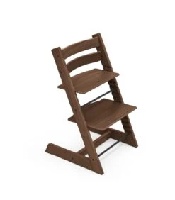 Stokke Tripp Trapp High Chair² With Cushion, Newborn Set + Stokke Tray -Megababies USA TrippTrapp OakWarmBrown 2 8 eCom