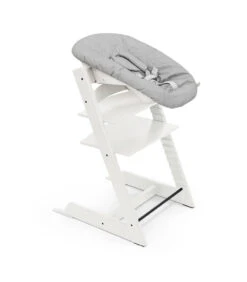 Stokke Tripp Trapp High Chair² With Newborn Set 30 Stokke Tripp Trapp High Chair² With Newborn Set -Megababies USA TrippTrapp White NewbornGrey ACTIVE 1 5 eCom
