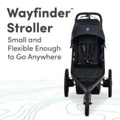 BOB Wayfinder Jogging Stroller -Megababies USA U012200 JoggerWayfinder Nightfall 2 Master 2023