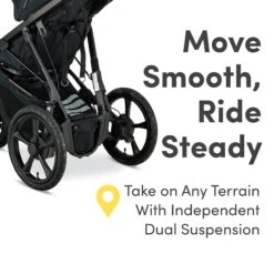 BOB Wayfinder Jogging Stroller -Megababies USA U012200 JoggerWayfinder Nightfall 4 Master 2023