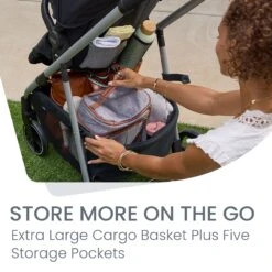 Britax Grove Modular Stroller -Megababies USA U015203 Grove PindotOnyx 8 Master