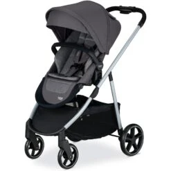 Britax Grove Modular Stroller -Megababies USA U015204 Grove PindotStone Left 3aece123 593d 4b4c be40 45ec1f8e9eae