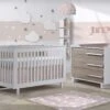 Tulip Urban Collection Convertible Crib And 3 Drawer Dresser XL 2-Piece Set
