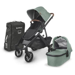 UPPAbaby Vista V2 Stroller And Travel Bag Bundle