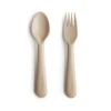 Mushie Dinnerware Fork And Spoon Set