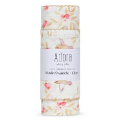 Adora Organic Cotton Muslin Swaddle + Cloth Set 17 Adora Organic Cotton Muslin Swaddle + Cloth Set -Megababies USA VineGirlsoutofpackaging 1400x 3ed4b661 64a0 42dc 977f 84a374fcecdf