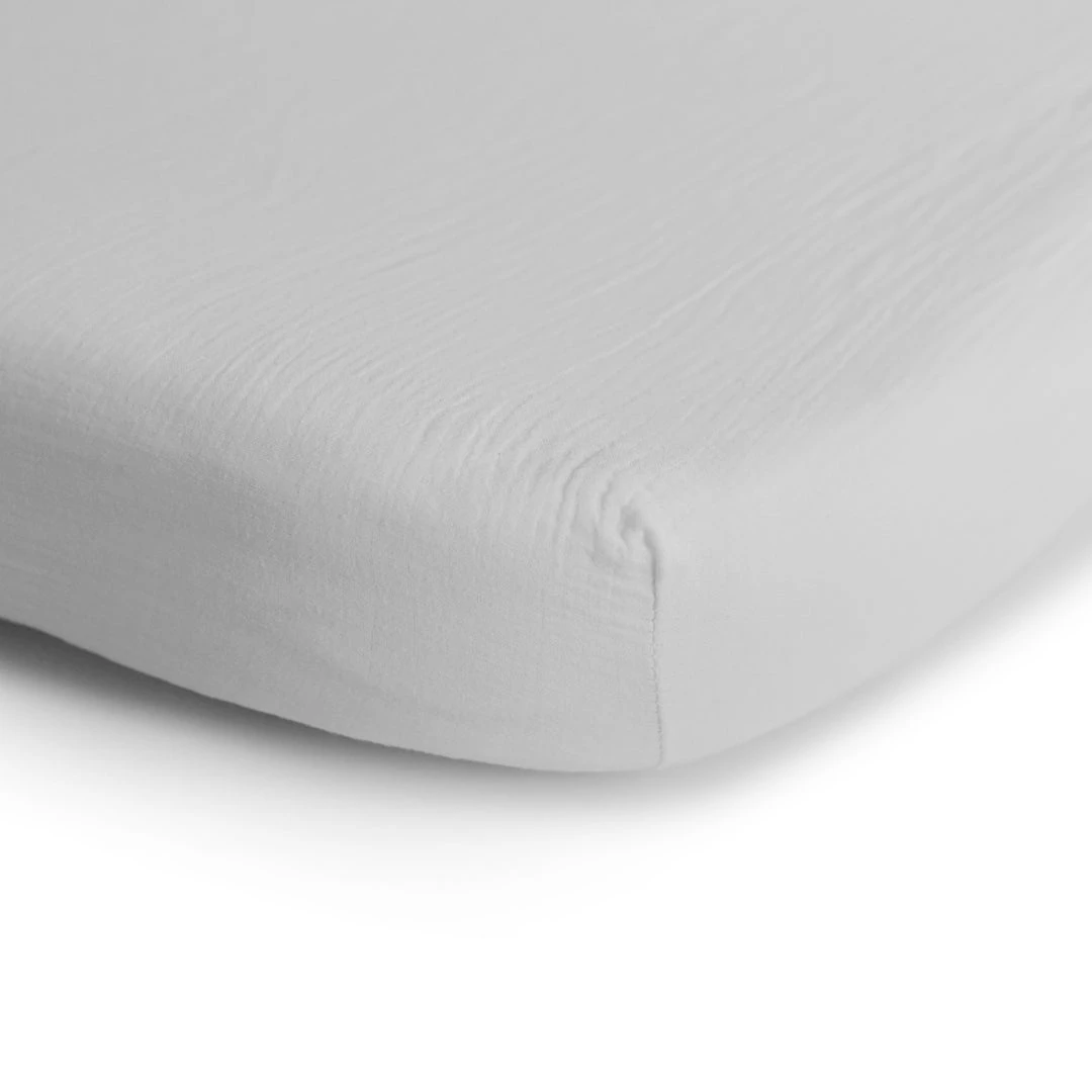 Mushie Extra Soft Muslin Mini Crib Sheet 13 Mushie Extra Soft Muslin Mini Crib Sheet - Image 13