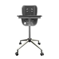 Melo Revel+ Highchair -Megababies USA WhiteGreyFront