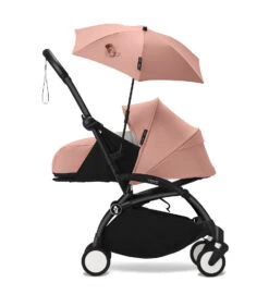 Stokke YOYO Parasol -Megababies USA YOYO3 0PLUS Ginger BlackFrame Profile Parasol 0513 eCom