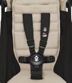 Stokke YOYO 6+ Color Pack 22 Stokke YOYO 6+ Color Pack -Megababies USA YOYO3 6PLUS BonpointBeige Focus Harness Close up USCA A2 eCom