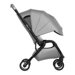 Mima Zigi 3G Complete Travel Stroller -Megababies USA Zigi Argento Side FullOpen 1
