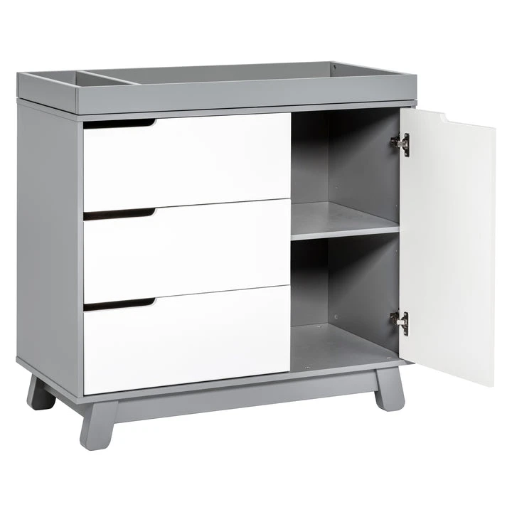 Babyletto Hudson 3-Drawer Changer Dresser With Removable Changing Tray 5 Babyletto Hudson 3-Drawer Changer Dresser With Removable Changing Tray - Image 5