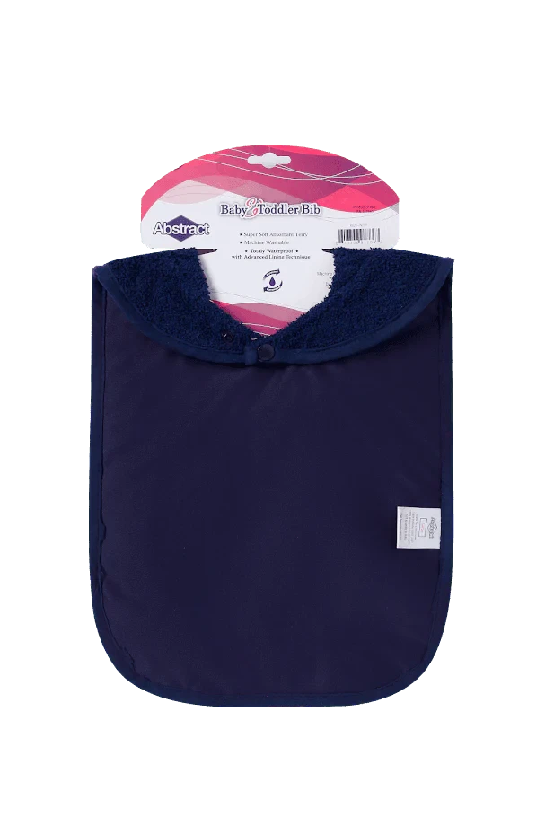 Abstract Waterproof Bib With Snaps 2 Abstract Waterproof Bib With Snaps - Image 2