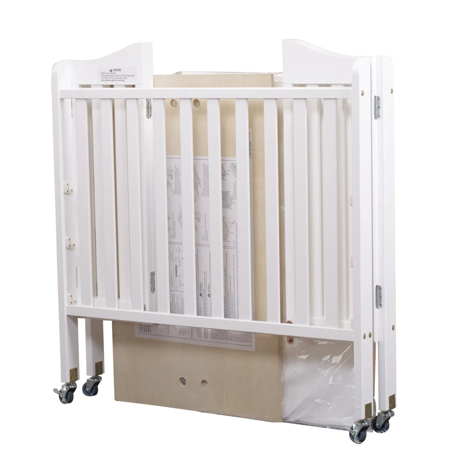 Orbelle Noa (Curved) Mini Portable Crib + Free 3" Mattress 12 Orbelle Noa (Curved) Mini Portable Crib + Free 3" Mattress - Image 12
