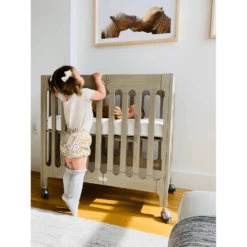 Bloom Baby Alma Mini Crib -Megababies USA alma mini crib bhg 1 1024x1024 1d8aa7b9 b22d 416c aeb0 4ed59fa01320