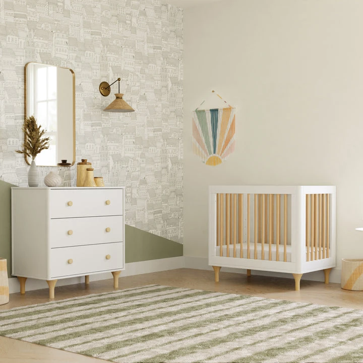 Babyletto Lolly 4-in-1 Convertible Mini Crib And Twin Bed With Toddler Bed Conversion Kit 2 Babyletto Lolly 4-in-1 Convertible Mini Crib And Twin Bed With Toddler Bed Conversion Kit - Image 2