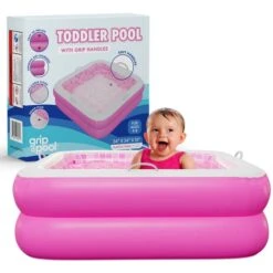 Grip A Pool Inflatable Toddler Pool -Megababies USA ba03d914f15249b1956a27b06e553c80d943202ffffc94984764804113c25f2a