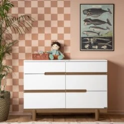 Dadada Bliss 6-Drawer Dresser 19 Dadada Bliss 6-Drawer Dresser -Megababies USA bliss 6 drawer nursery dresser dresser white walnut 677042
