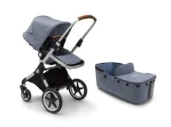 Bugaboo Lynx Stroller + Bassinet Bundle -Megababies USA blue mlanga