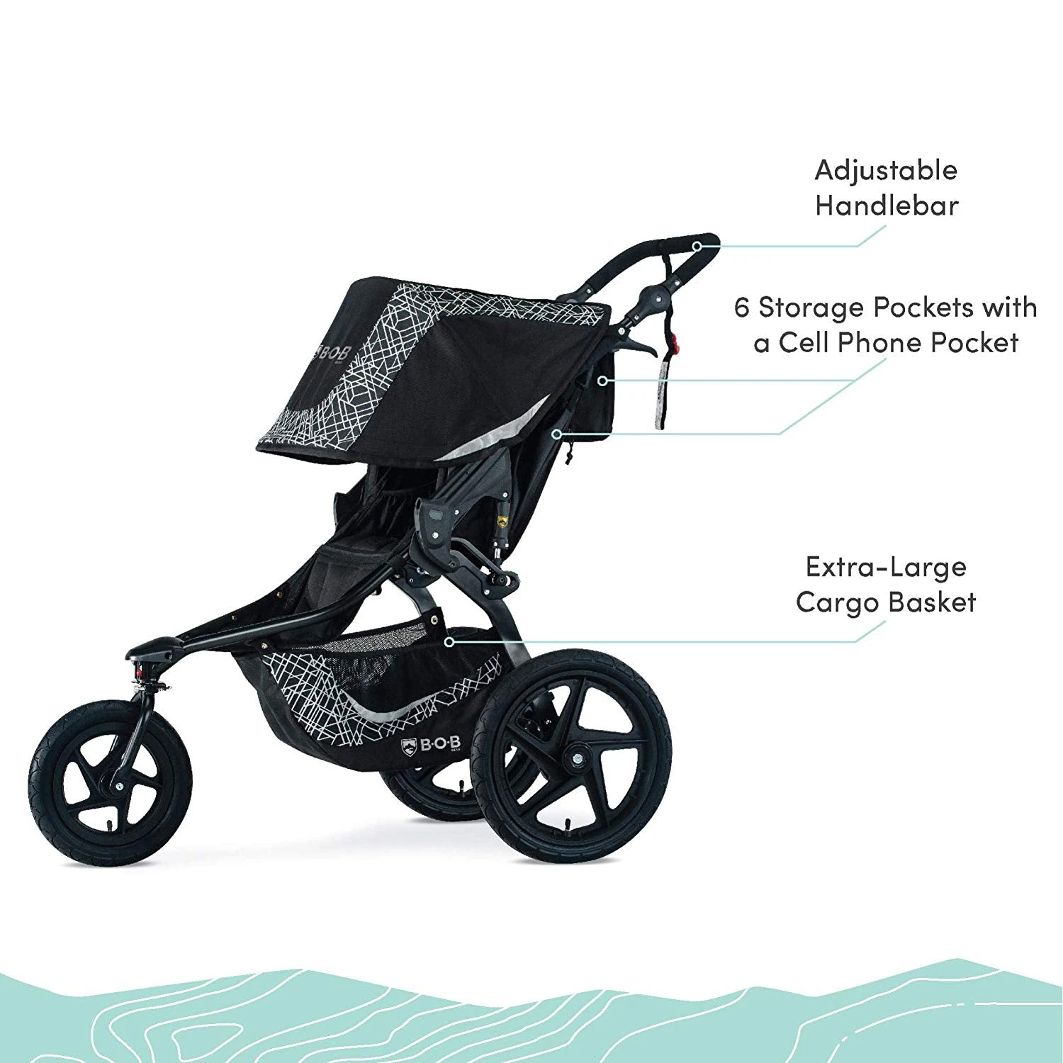 BOB Revolution Flex 3.0 Stroller 4 BOB Revolution Flex 3.0 Stroller - Image 4