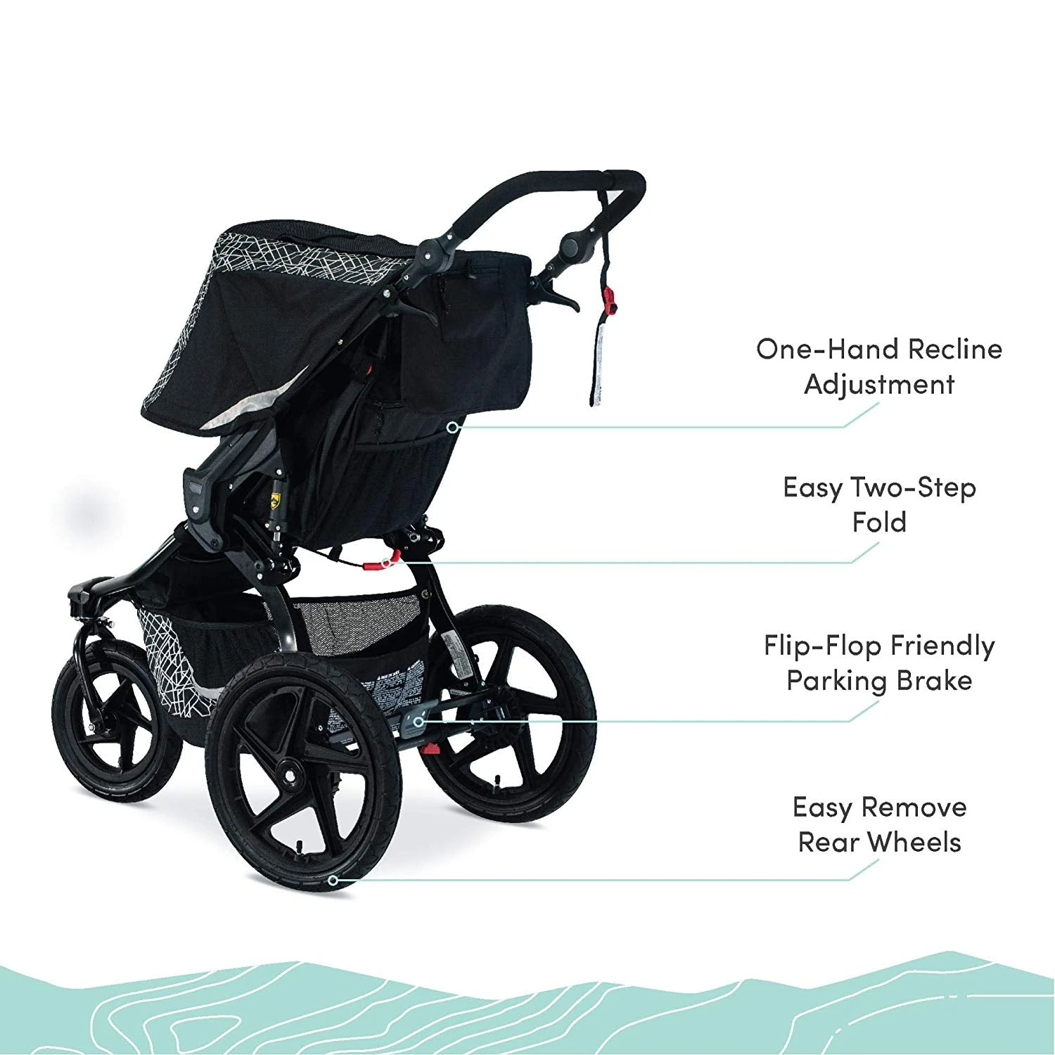 BOB Revolution Flex 3.0 Stroller 7 BOB Revolution Flex 3.0 Stroller - Image 7