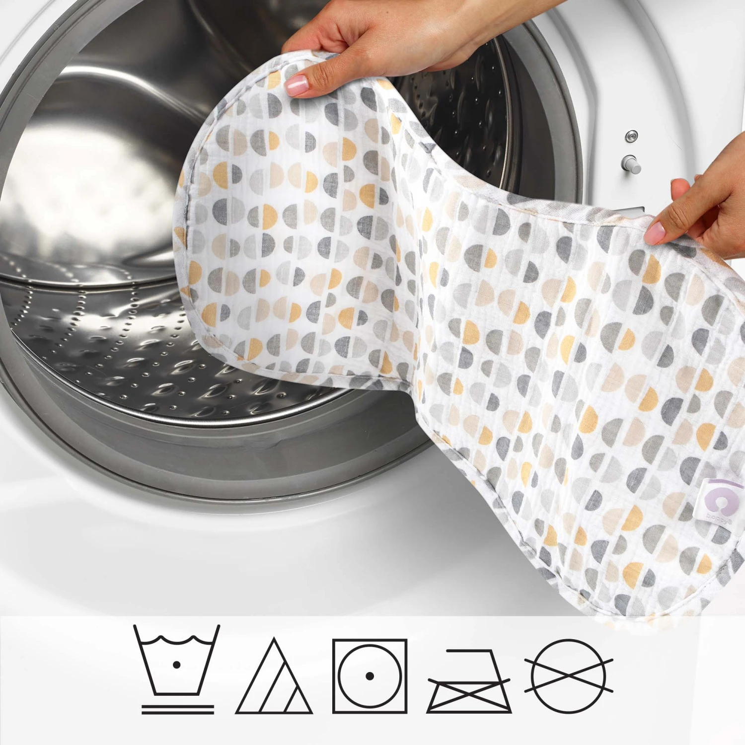 Boppy Burp Cloth - 3 Pack 5 Boppy Burp Cloth - 3 Pack - Image 5