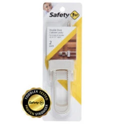 Safety 1st Safety 1ˢᵗ Double Door Baby-Proofing Cabinet Lock - 2 Pack -Megababies USA bzzlxmxx5etvl3zm1ouf