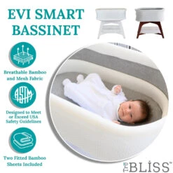 TruBliss Evi Smart Bassinet 29 TruBliss Evi Smart Bassinet -Megababies USA c7728343b18615f97d55bb2ff5fb9fef9f99d524f00c7b1f3a650eba49d2f43f