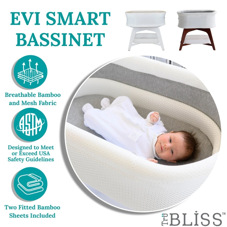 TruBliss Evi Smart Bassinet 12 TruBliss Evi Smart Bassinet - Image 12