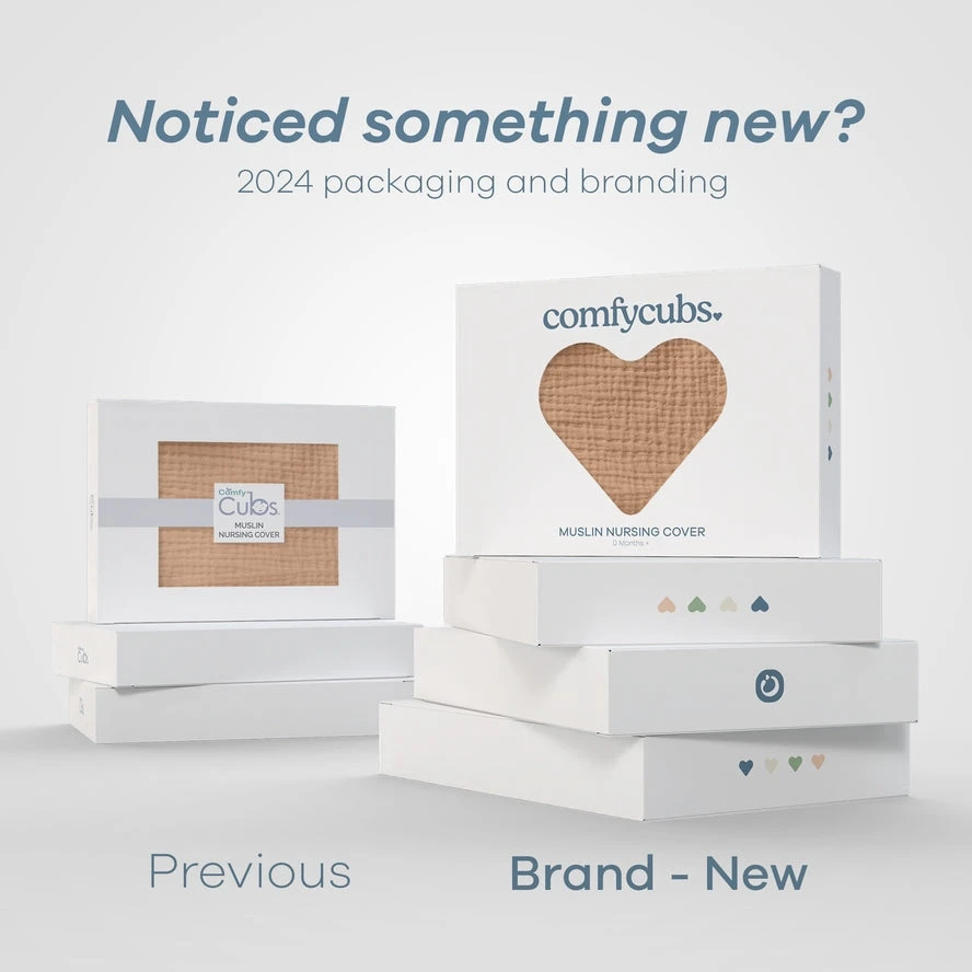 Comfy Cubs Muslin Nursing Cover For Baby Breastfeeding 8 Comfy Cubs Muslin Nursing Cover For Baby Breastfeeding - Image 8