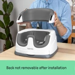 Ingenuity Baby Base 2-in-1 Booster Feeding And Floor Seat With Self-Storing Tray 19 Ingenuity Baby Base 2-in-1 Booster Feeding And Floor Seat With Self-Storing Tray -Megababies USA chair3