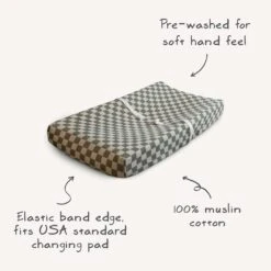 Mushie Changing Pad Cover 5 Mushie Changing Pad Cover -Megababies USA changing cover info