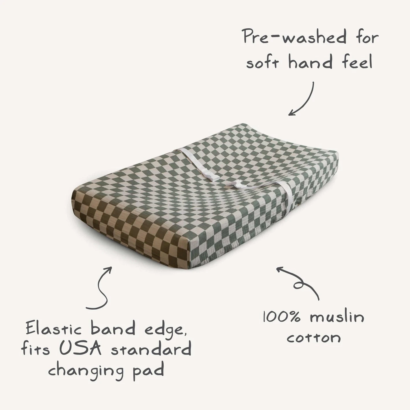 Mushie Changing Pad Cover 3 Mushie Changing Pad Cover - Image 3