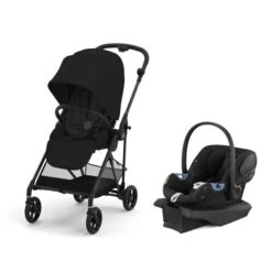 Cybex Melio Carbon 3 Stroller With Aton G SensorSafe Travel System