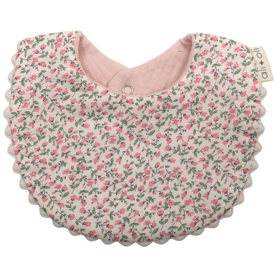 Ali+Oli Muslin Cotton Double Sided Baby Bib 3 Ali+Oli Muslin Cotton Double Sided Baby Bib - Image 3