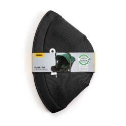 Doona Canopy And Shoulder Pads -Megababies USA doona fabric set nitro black