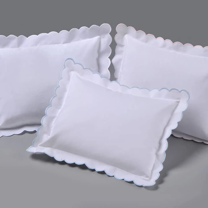 Edward Boutross Double Thick Scallop Petite Pillows 1 Edward Boutross Double Thick Scallop Petite Pillows