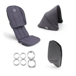 Bugaboo Ant Style Set -Megababies USA extra 4000 px BGB Ant style set Steel Blue