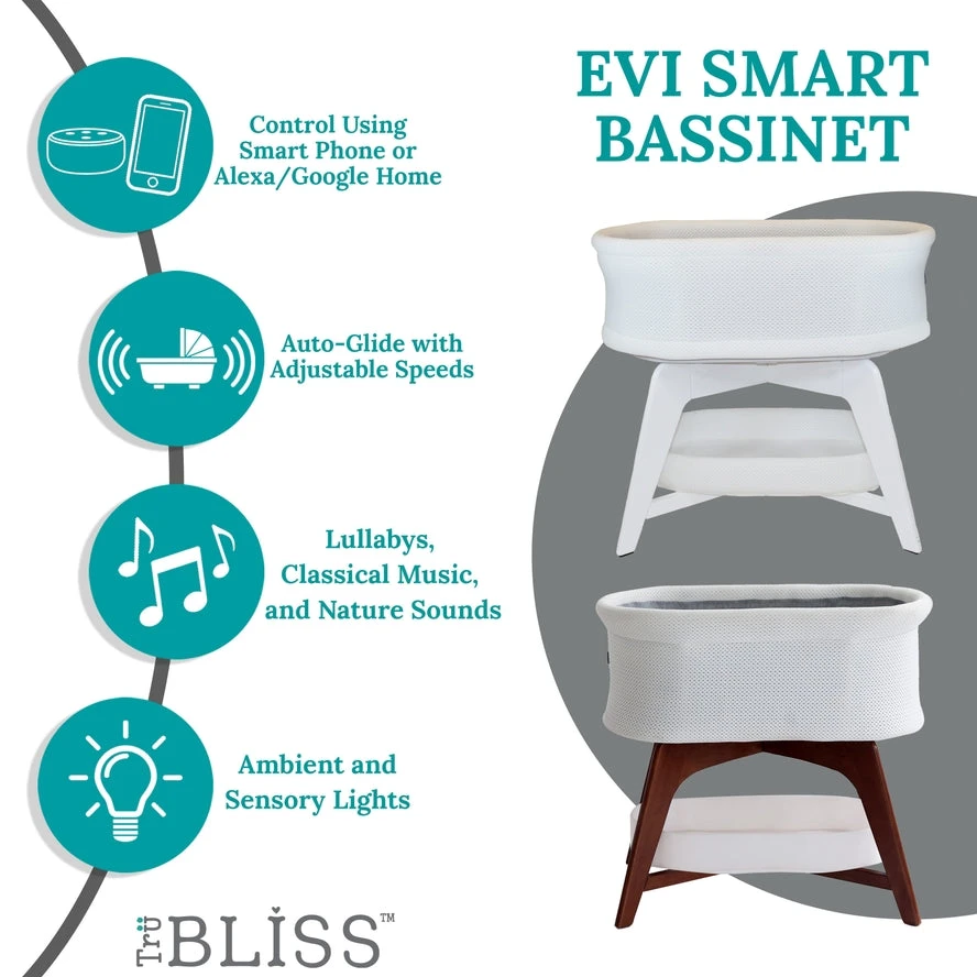 TruBliss Evi Smart Bassinet 10 TruBliss Evi Smart Bassinet - Image 10