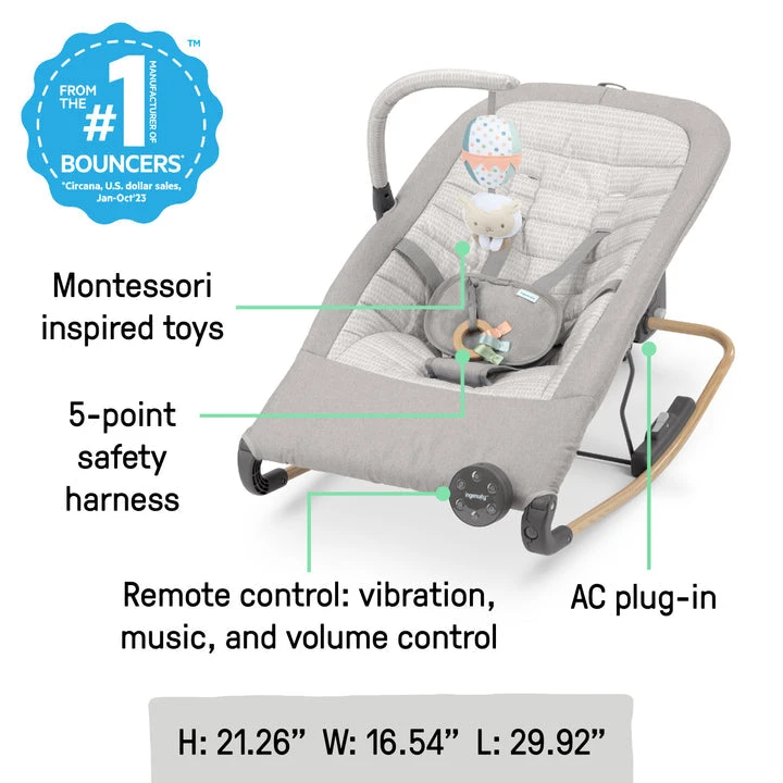 Ingenuity Keep InMotion Automatic Baby Rocking Seat 4 Ingenuity Keep InMotion Automatic Baby Rocking Seat - Image 4