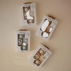 Mushie FRIGG Baby's First Pacifier - 4 Pack -Megababies USA flat lay26th 51 c941bac8 355c 4cdc 907f 7b02054bcc0c 1