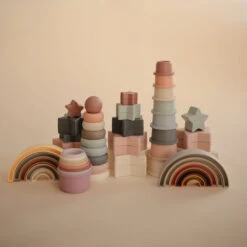 Mushie Rainbow Stacker Toy 11 Mushie Rainbow Stacker Toy -Megababies USA flatlay 14thdec 33 1080x 38893dcb ba99 4790 86d6 44000920e957