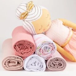 Ely's & Co. Jersey Knit Cotton Swaddle Blanket And Beanie Hat Gift Set 15 Ely's & Co. Jersey Knit Cotton Swaddle Blanket And Beanie Hat Gift Set -Megababies USA full 111f3d8d fc75 485e aba1 f4a082fe09ad