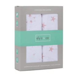 Ely's & Co. Cotton Cradle Sheet/ Changing Pad Cover - 2 Pack -Megababies USA full 600x 78c10310 bd26 4ffd b6c9 1b273a379de2