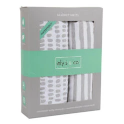 Ely's & Co. Waterproof Bassinet Sheet - 2 Pack