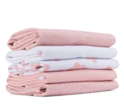 Ely's & Co. Waterproof Reversible Jersey Cotton Burp Cloths / Cloth Diapers - 5 Pack -Megababies USA full 8de70741 f4b5 4525 888e 1546803e3183